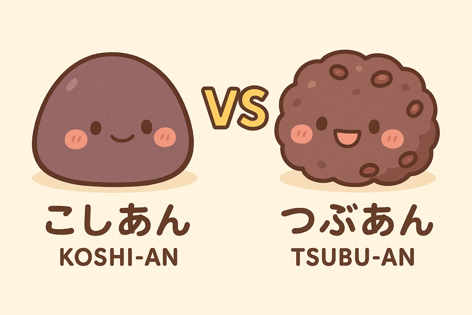 あなたはどっち派?「こしあん」と「つぶあん」の違いを徹底解説!